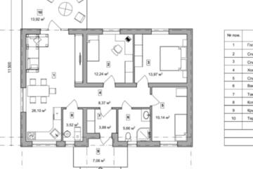 Дом, 94,5 м², 1 эт.